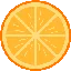 Orange server icon